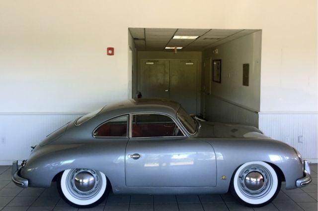 1954 porsche 356 pre a coupe 47780 miles silver coupe 4 cylinder manual