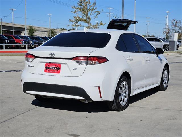 2021 toyota corolla le
