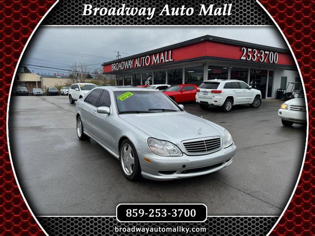 2002 mercedes-benz s-class 4dr sdn amg
