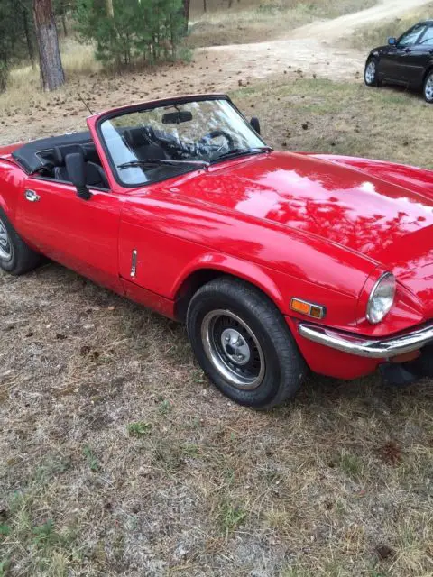 1974 triumph spitfire roadster convertible