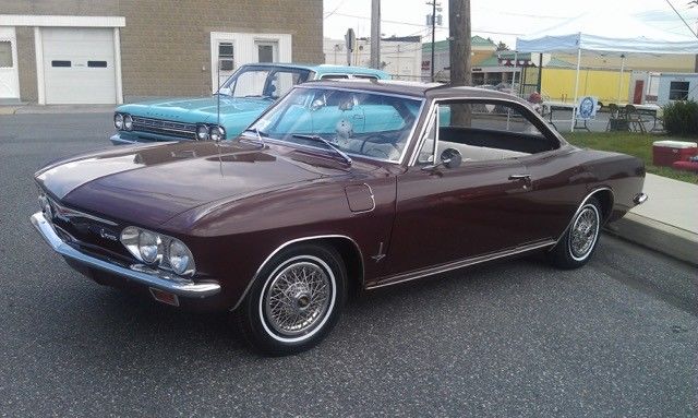 1965 chevrolet corvair monza 65,000 miles clear title