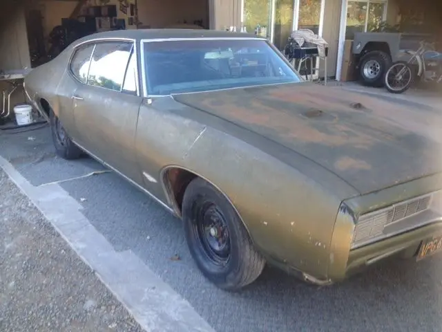 1968 gto barn find matching number factory h0 car