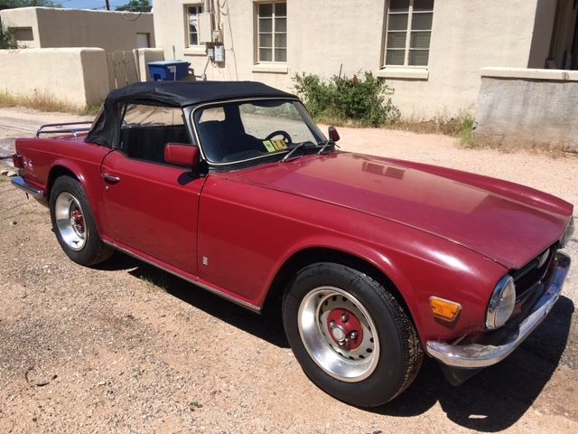 1974 tr6 convertible