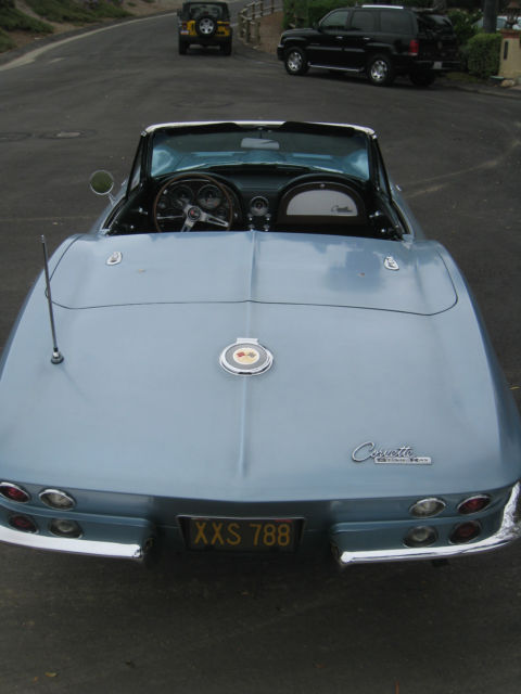 collector's dream - 1964 stingray corvette convertible