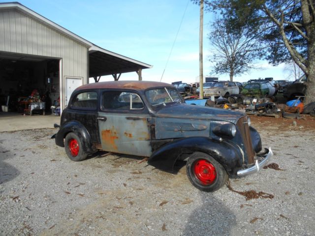 1937 chevy master deluxe 2 door sedan street rat hot rod project chevrolet 37