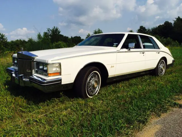 1985 commemorative edition cadillac seville base sedan 4-door 4.1l no reserve