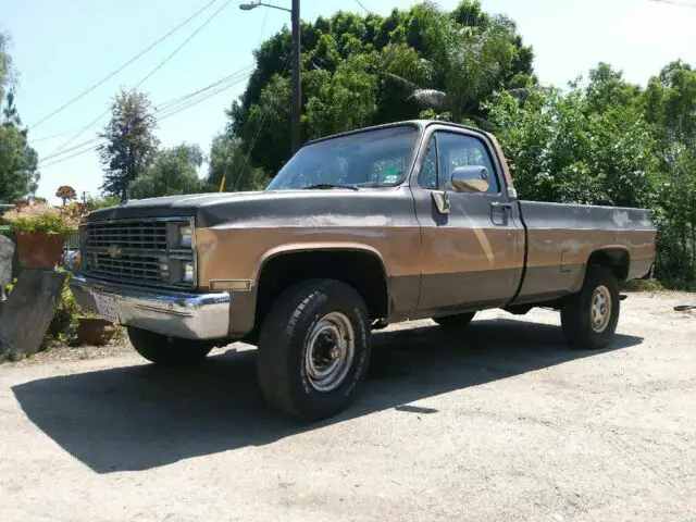 1984 chevy c/k diesel truck c10 k10 k20 6.2 diesel