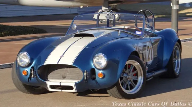 1965 ford shelby cobra 427 ci. small block factory five kit replica custom video