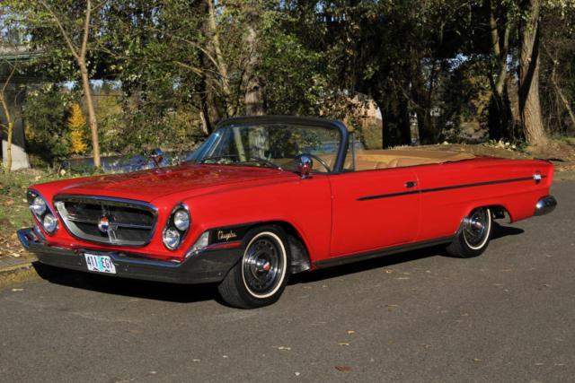 1962 chrysler 300h convertible. spectacular! see video