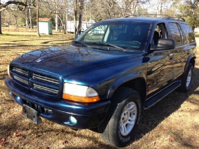 2001 dodge durango slt one owner 4 by 4 in houston, tx