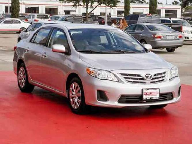 2013 toyota corolla le one owner waranty in spring, tx