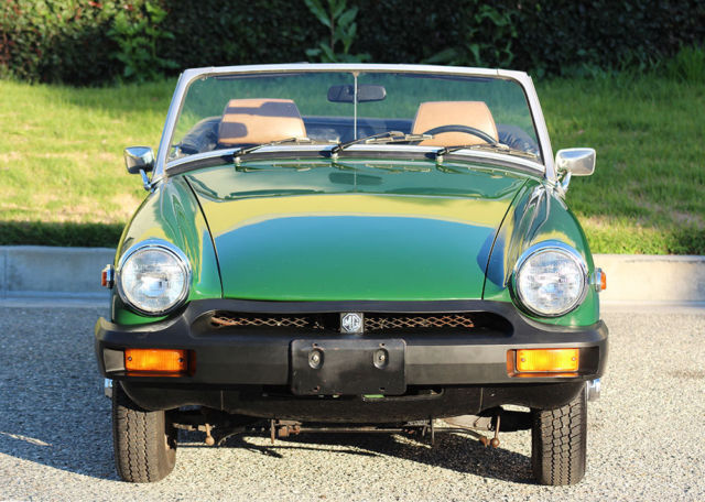 california original, 1979 mg midget, 56.731 original miles, one owner, stunning!