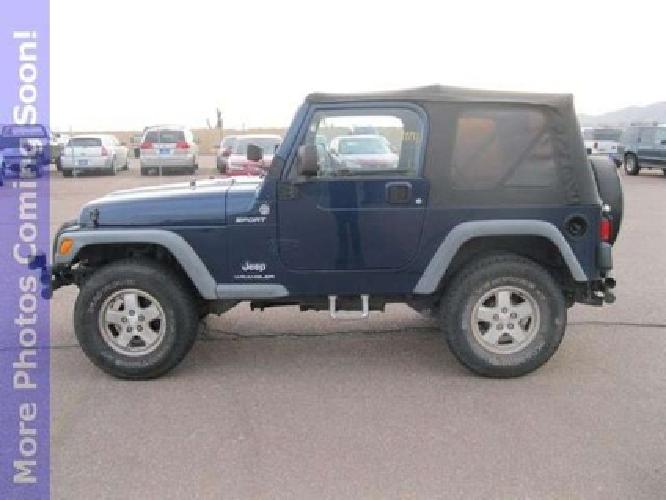 2005 jeep wrangler sport in colorado springs, co
