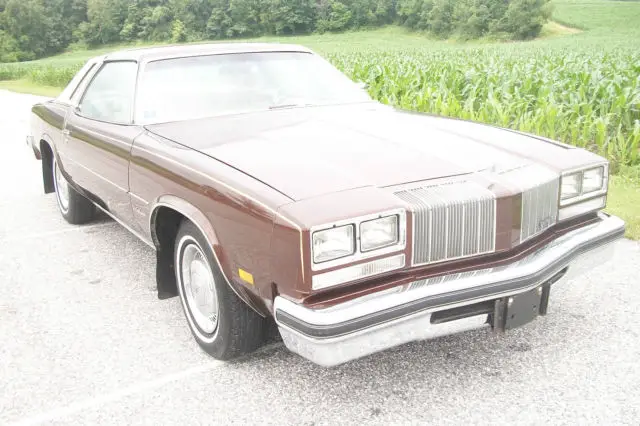 1977 olds cutlass supreme colonnade coupe- 2 owners- 58,621 miles