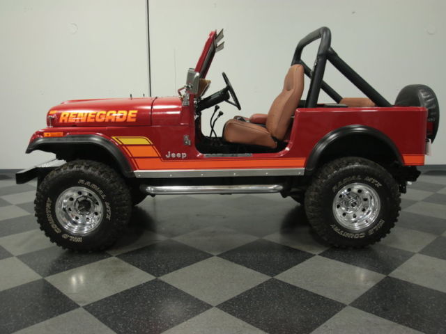 well-preserved cj7 4x4, moser axle, 258 i6, 4-speed, pwr brake/steer, hard top!