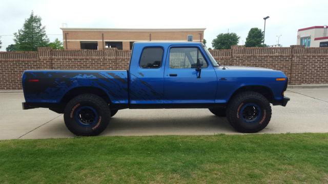 1979 ford f150 super cab custom / raptor style!