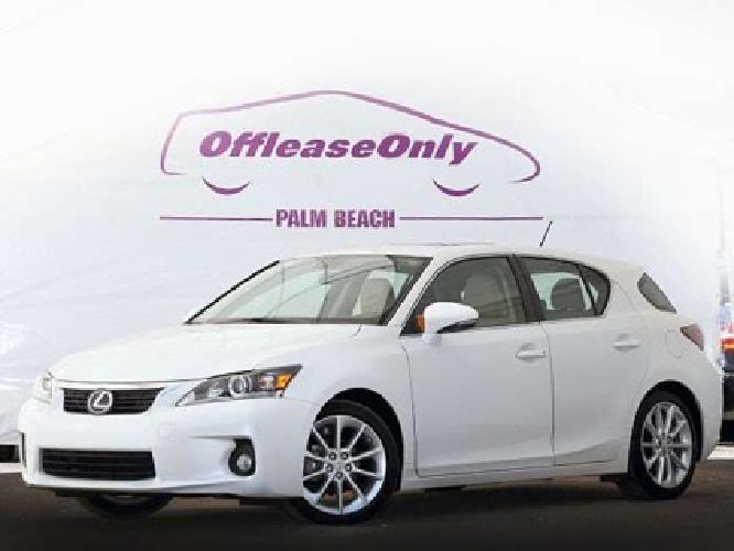 2012 lexus ct 200h hybrid premium hatchback in lake worth, fl