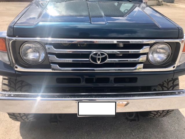 toyota landcruiser 1993 blue