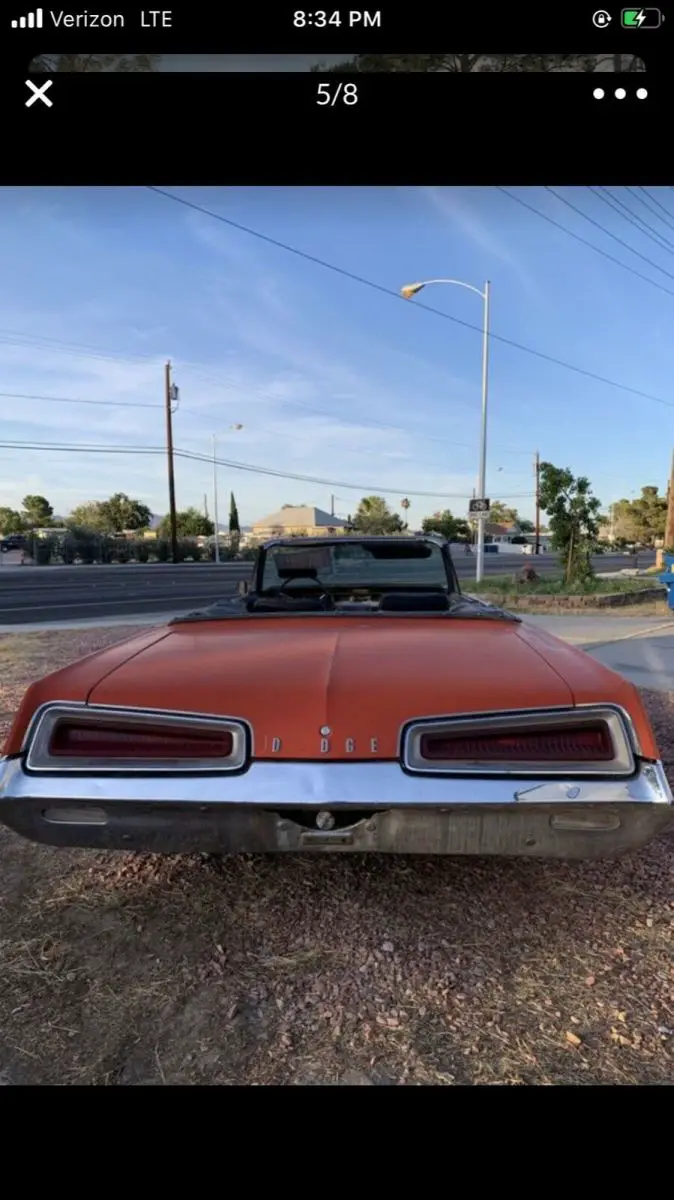 1968 dodge monaco polara convertible 383 v8 5 days no reserve
