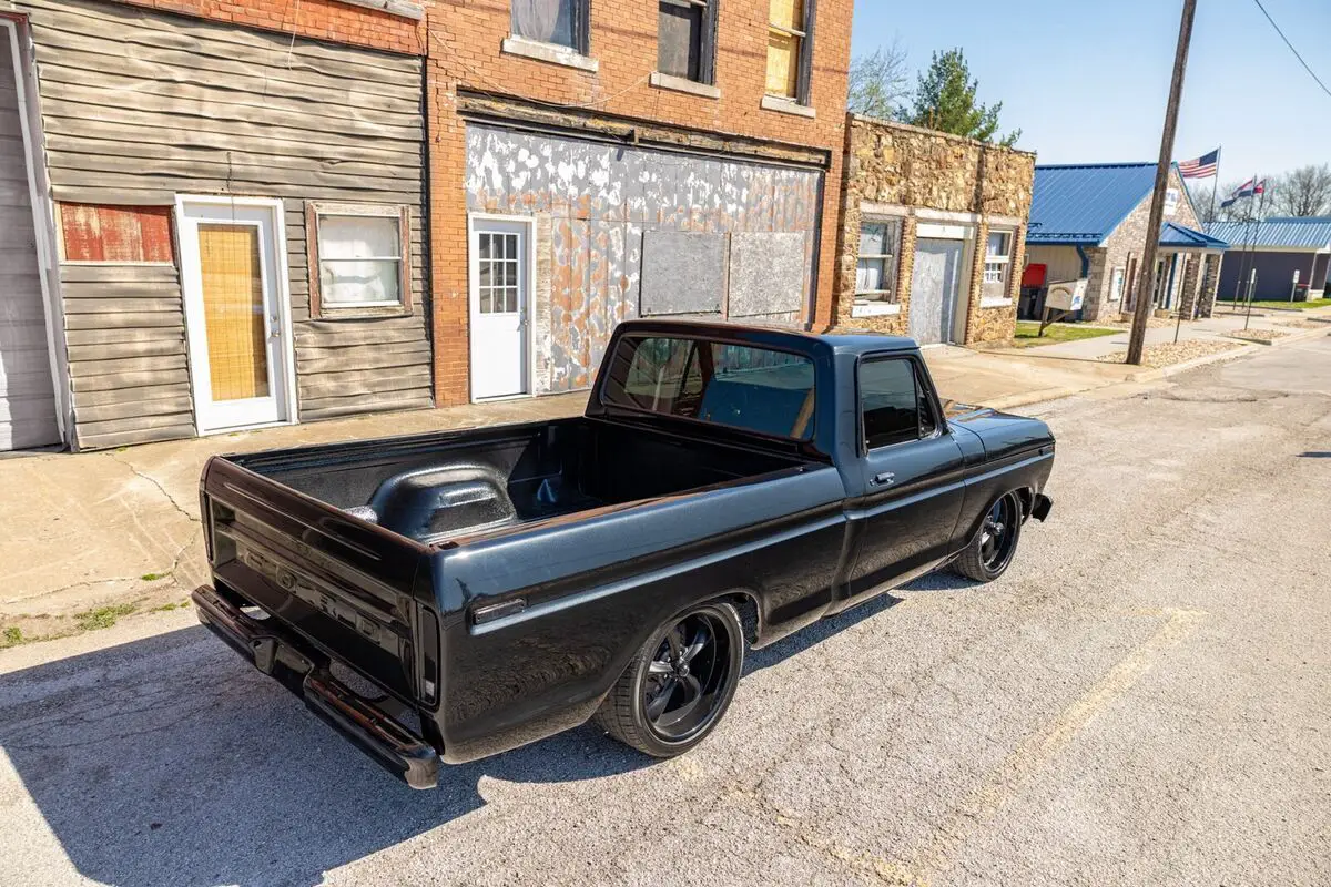1979 ford f100 black custom