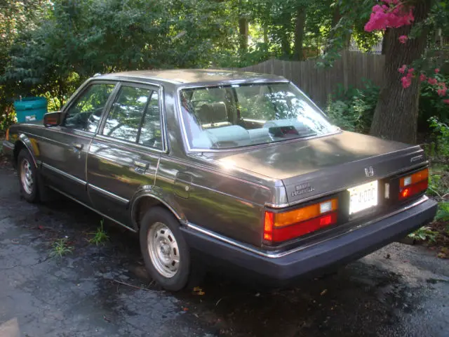 1984 honda accord classic with low mileage