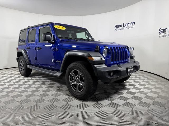 2018 jeep wrangler unlimited sport