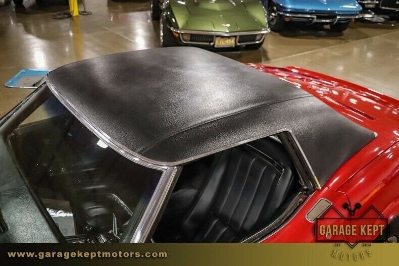 1970 chevrolet corvette convertible red convertible zz4 350ci/425hp v8 92,224 mi