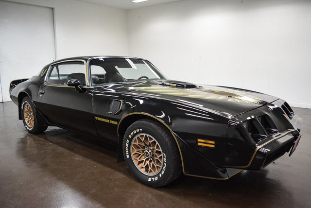 1980 pontiac trans am 73968 miles black 350 pontiac v8 turbo 350