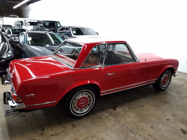 1971 merceds benz 280sl fresh trade partially restored no reserve matching #'s!