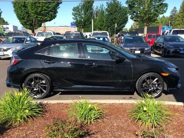 used 2018 honda civic sport hatchback salem, or 97301 for sale in salem, oregon