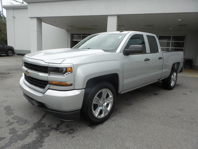 used 2018 chevrolet silverado 1500 2wd double cab custom buford, ga 30518 for sale in buford, georgia