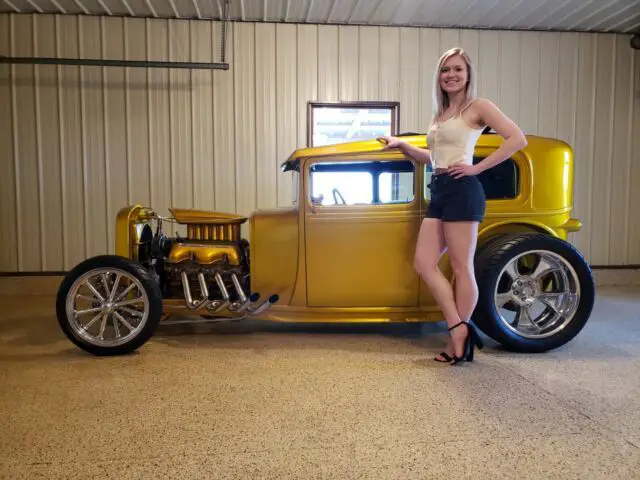 1929 ford hot rod autorama winning show car custom detroit steel - no reserve!!!