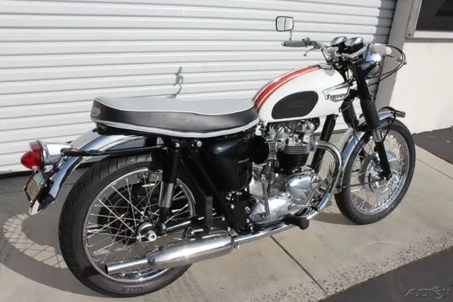 1966 triumph bonneville t120r base motorcycle fully restored