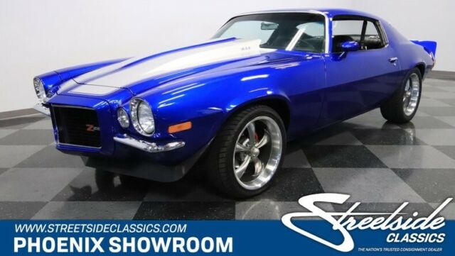 stroker v8 th350 auto z28 clone classic vintage collector blue black fresh resto