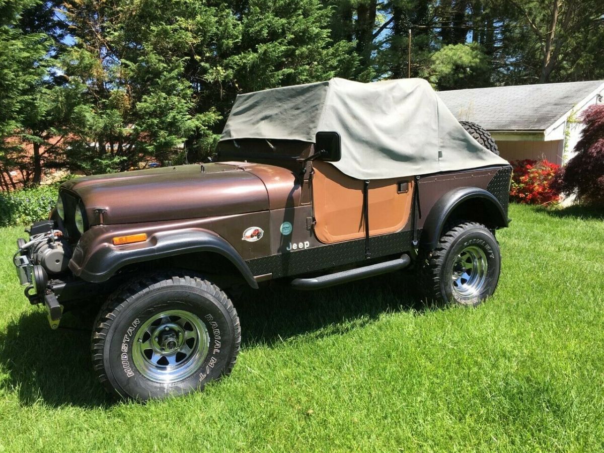 1983 jeep renegade cj7 no reserve high bid takes it