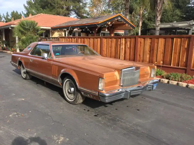 1977 lincoln continental mark v base hardtop 2-door 6.6l
