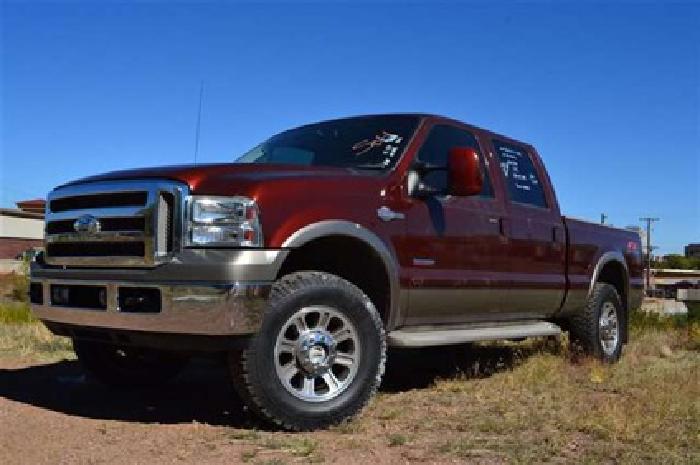 used 2006 ford super duty f-250 fx4 king ranch, 4x4 powerstroke, crew cab truck in colorado springs, co