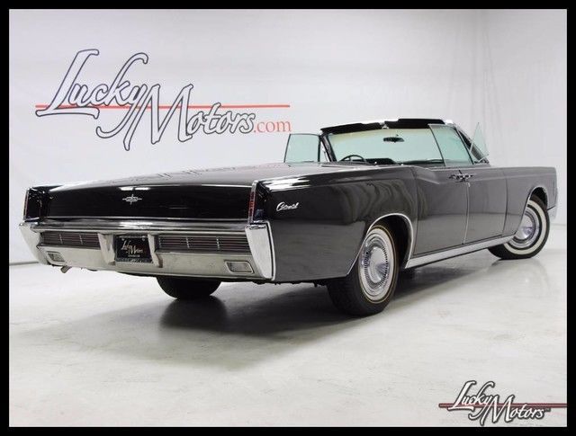 1966 lincoln continental convertible suicide doors brand new interior!