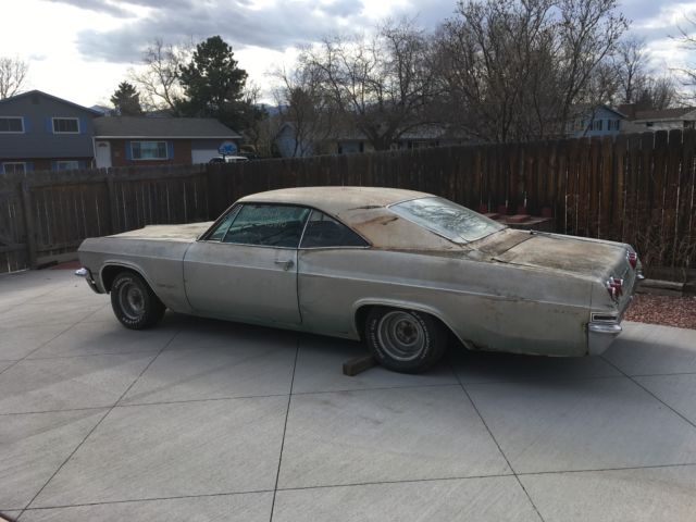 1965 ss 396 4 speed chevrolet impala