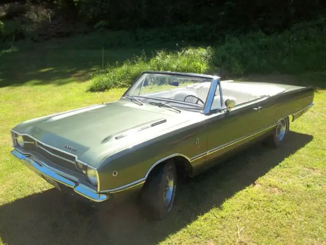 1968 dodge dart gt convertible original 4 speed car