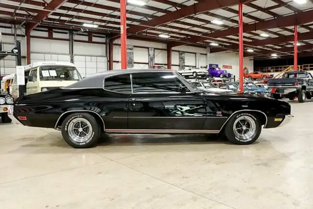 1972 buick gran sport 350 80951 miles black coupe 350ci v8 automatic