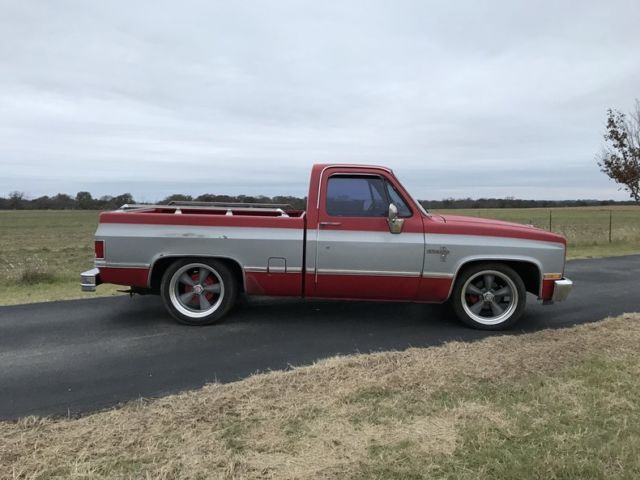 1982 chevrolet silverado short wheel base 305 v8 auto ps pb ac patina paint 8112