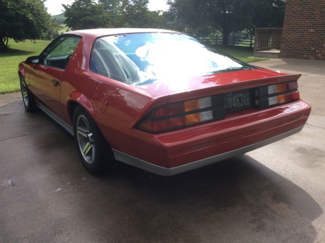 1984 chevrolet camaro z28 coupe 2-door 5.0l one owner