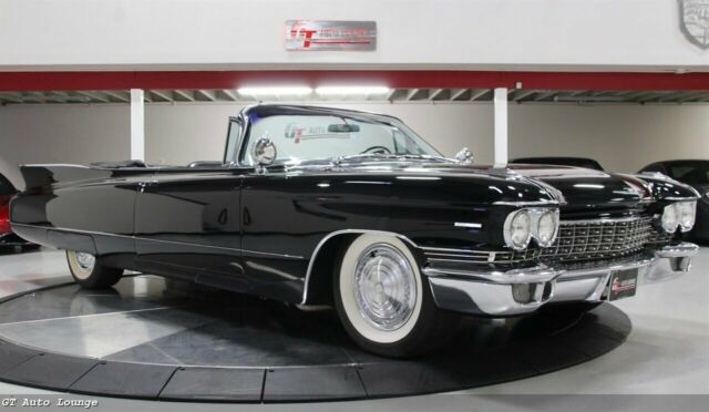 1960 cadillac series 62 convertible triple black caddy eldorado biarritz deville