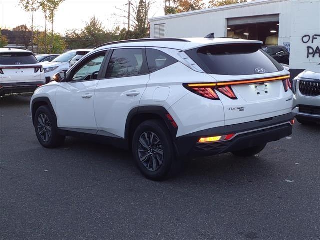 2022 hyundai tucson hybrid blue