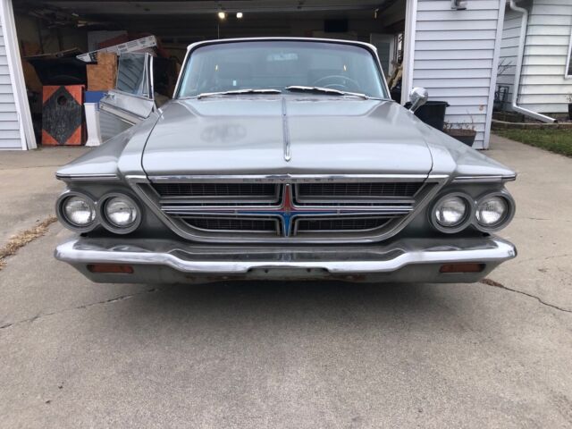 1964 chrysler 300 coupe grey rwd automatic silver edition