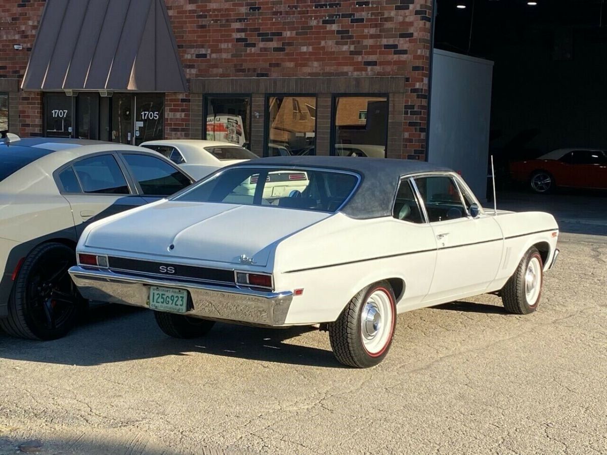 1969 chevrolet nova ss396 4 speed 12 bolt posi power brakes/disc