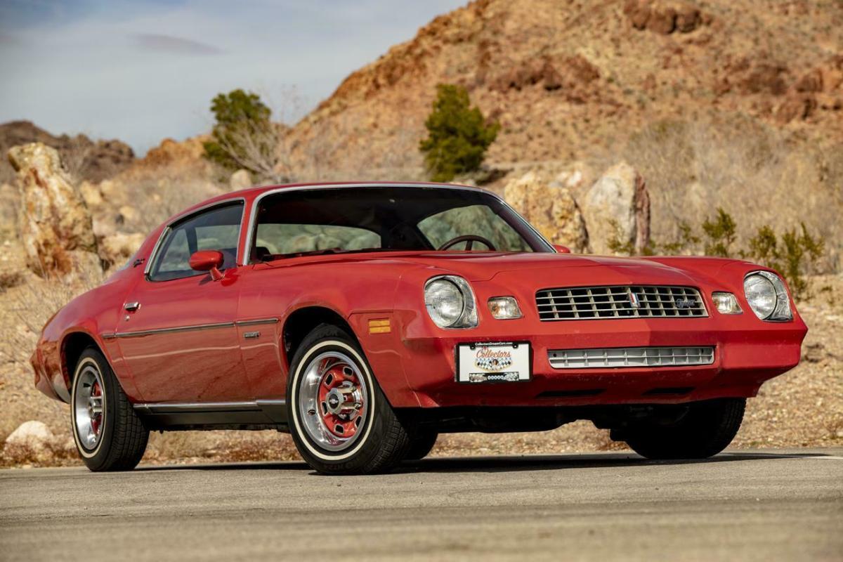 survivor 1978 chevrolet camaro lt 1 owner low miles