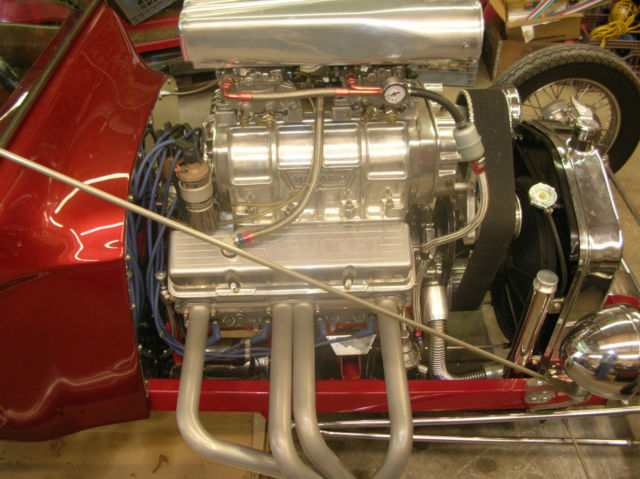 1923 model t hot rod t-bucket tee-bucket weiand 671 blower