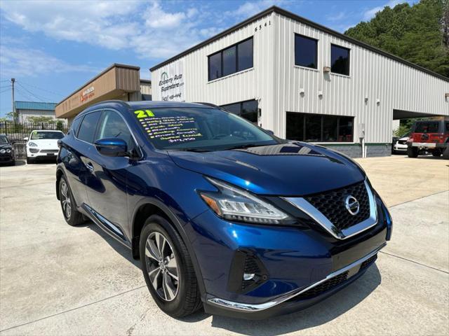 2021 nissan murano sv intelligent awd